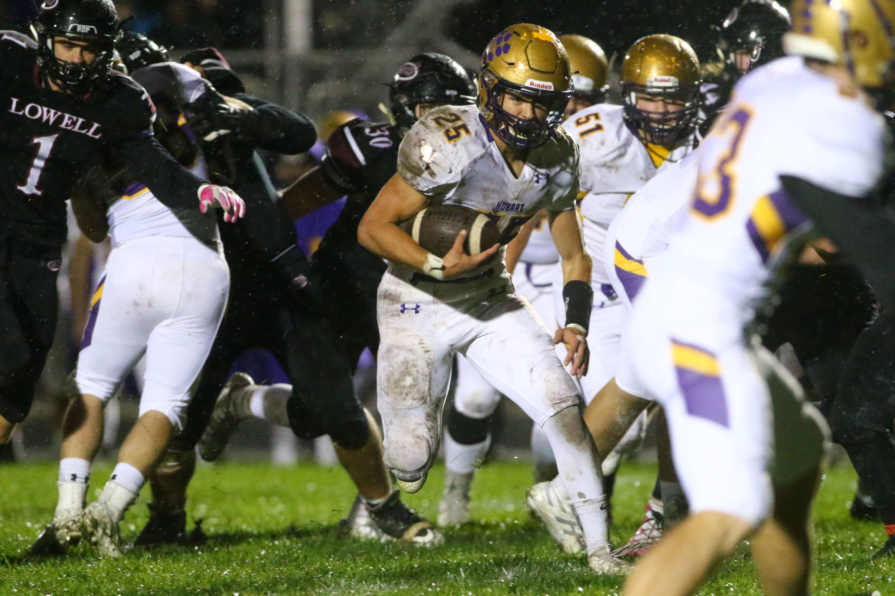 Gallery: Hobart at Lowell football